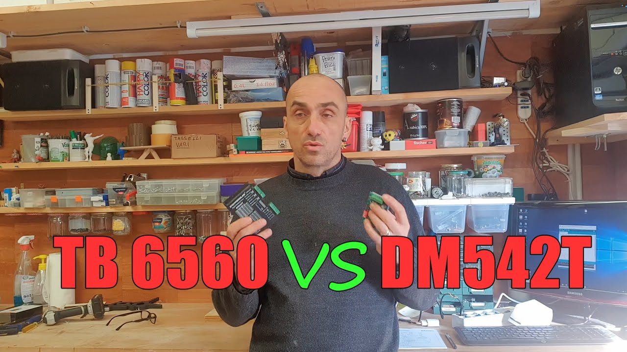 DRIVER A CONFRONTO: TB6560 E DM542T. VELOCITA' E COPPIA