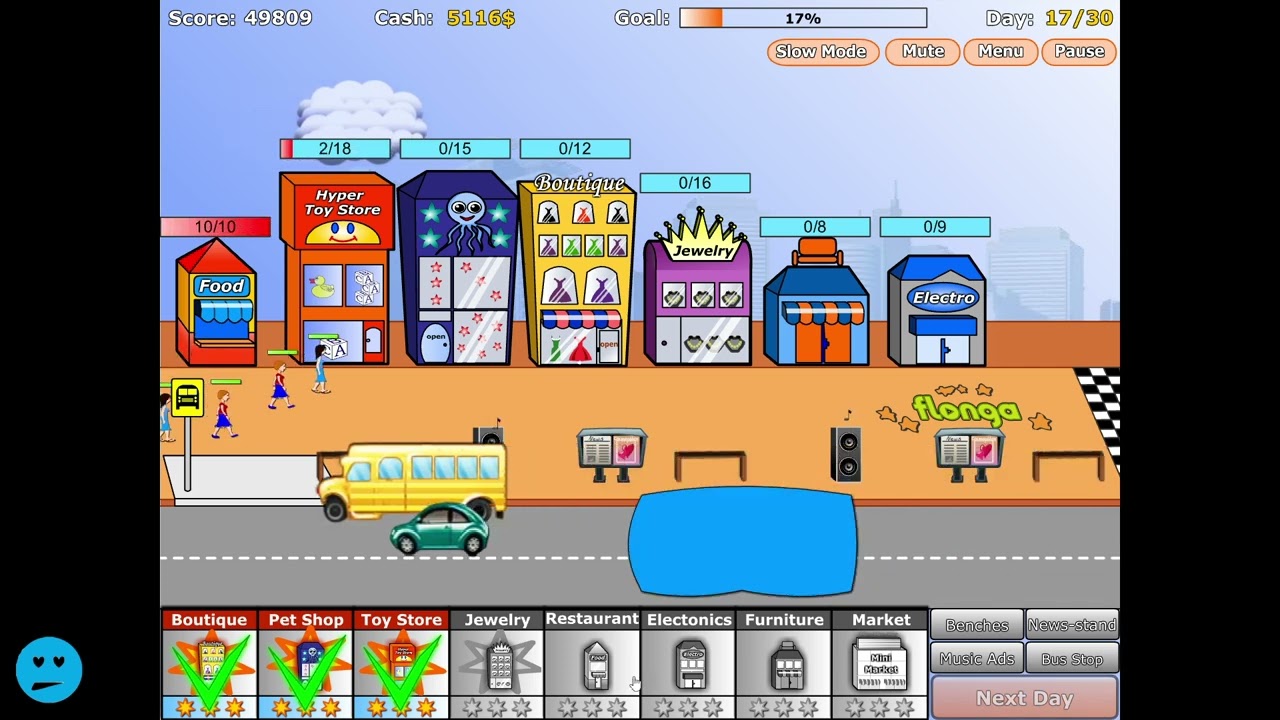 Shopping Street game LV 16 Max