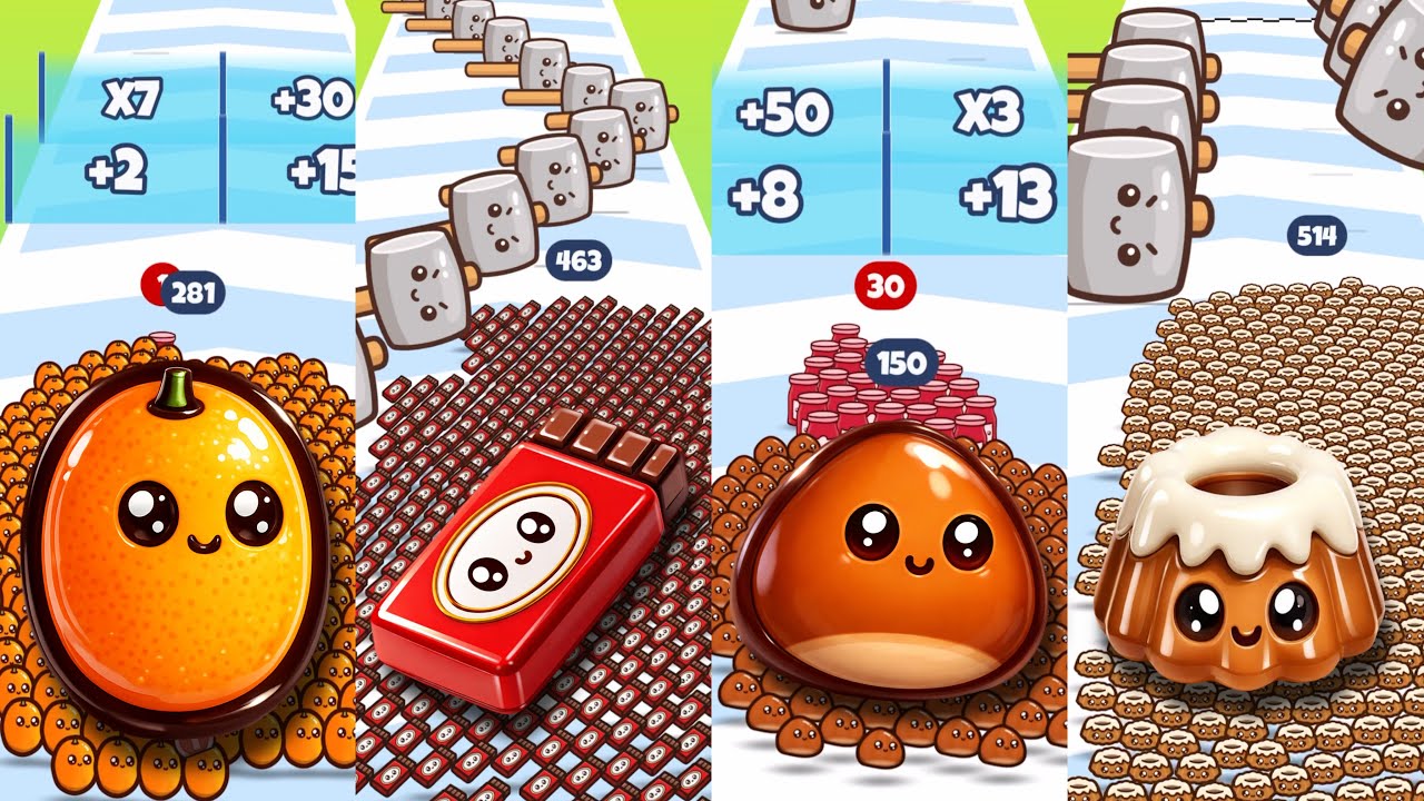 Food Run – Relaxing Satisfying SpeedRun Gameplay