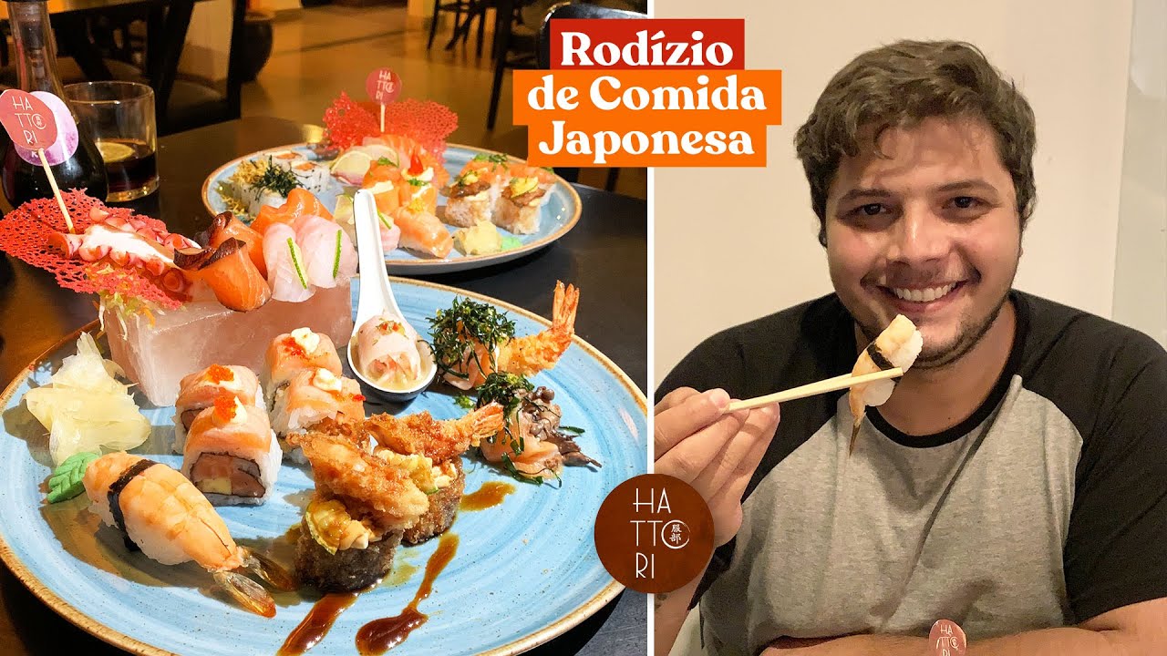 COMO É UM RODÍZIO DE SUSHI? | Hattori | Guia Dois #ComidaJaponesa