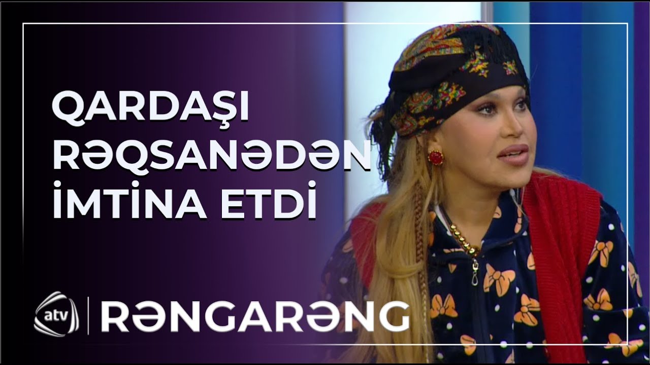 ŞOK! Rəqsanənin qardaşı görün harada imiş? / Rəngarəng
