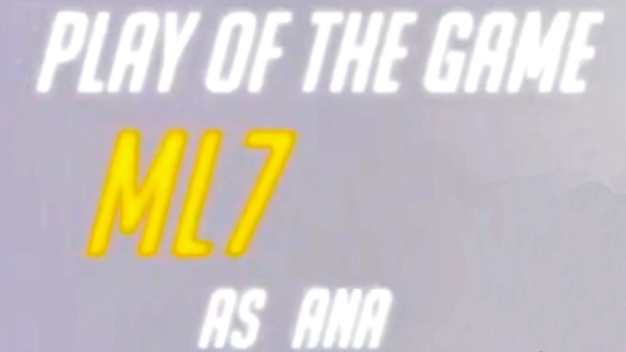 the most important Overwatch achievement: ANA POTG