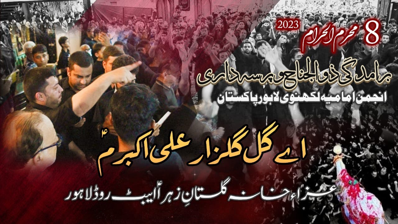 Aey Gul Gulzar Ali Akbaram | 8 Muharram 2023 | Anjuman Imamia Lakhnavi | Gulistan-e-Zehra Abbot Road