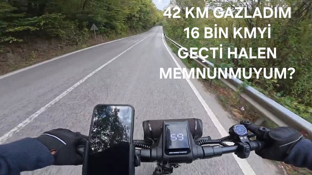 RÜZGARLI GÜNDE GAZLAMA  FUL GAZDA DUALTRON POPULAR KAÇ KM KATETTİ?