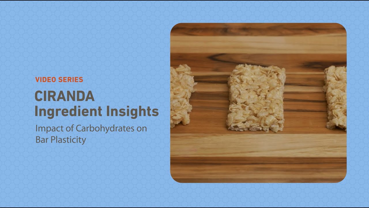 How Tapioca Syrup DE Levels Impact Bar Plasticity | Ingredient Insights by Ciranda