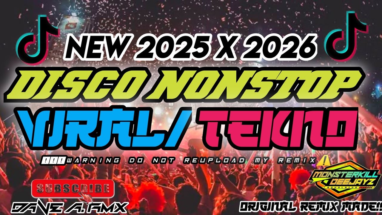 NEW DISCO REMIX NONSTOP 2025 / 2026 VIRAL HITS  | DJ DAVE RMX 