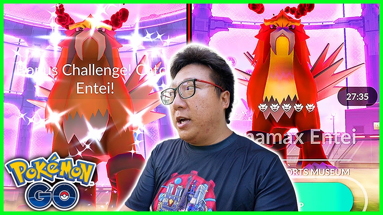 I Did 50 Dynamax Entei Battles in a Day, And Got THIS! - Pokemon GO