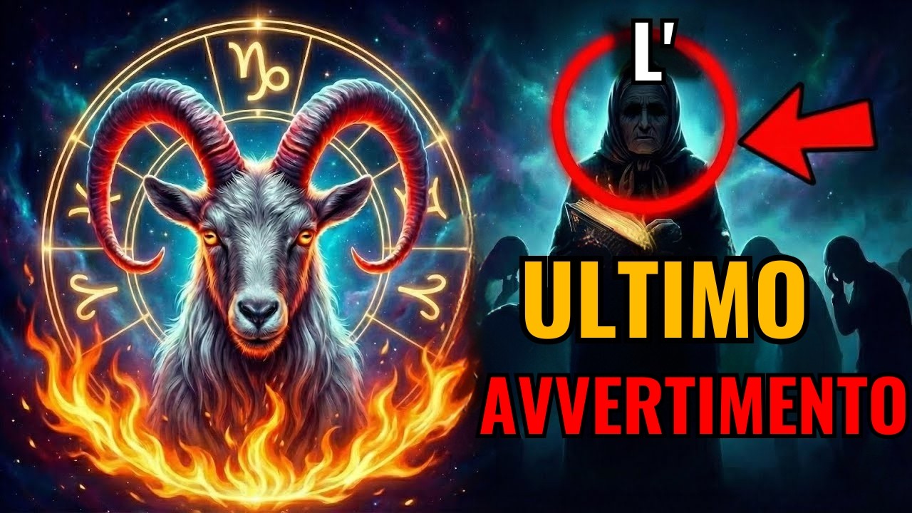 ♑ CAPRICORNO 2026: L'ultimo avvertimento di Baba Vanga (La rivelazione che Dio ha tenuto nascosta)!