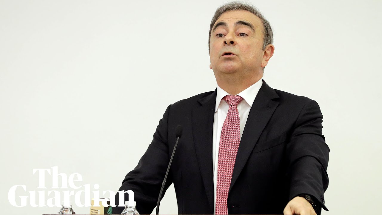 Carlos Ghosn blames Nissan conspiracy and Japanese prosecutors in press conference – watch live