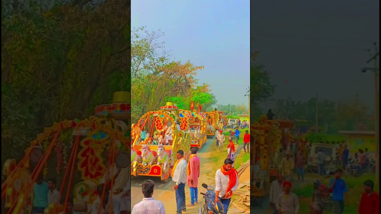 चकिया कोठी से भवानी छपरी कलश यात्रा 6/3/2026  50 हजार लोगों का संख्या #viral #video #tranding