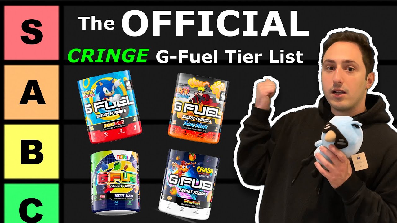 I ranked every cringe G-Fuel flavor