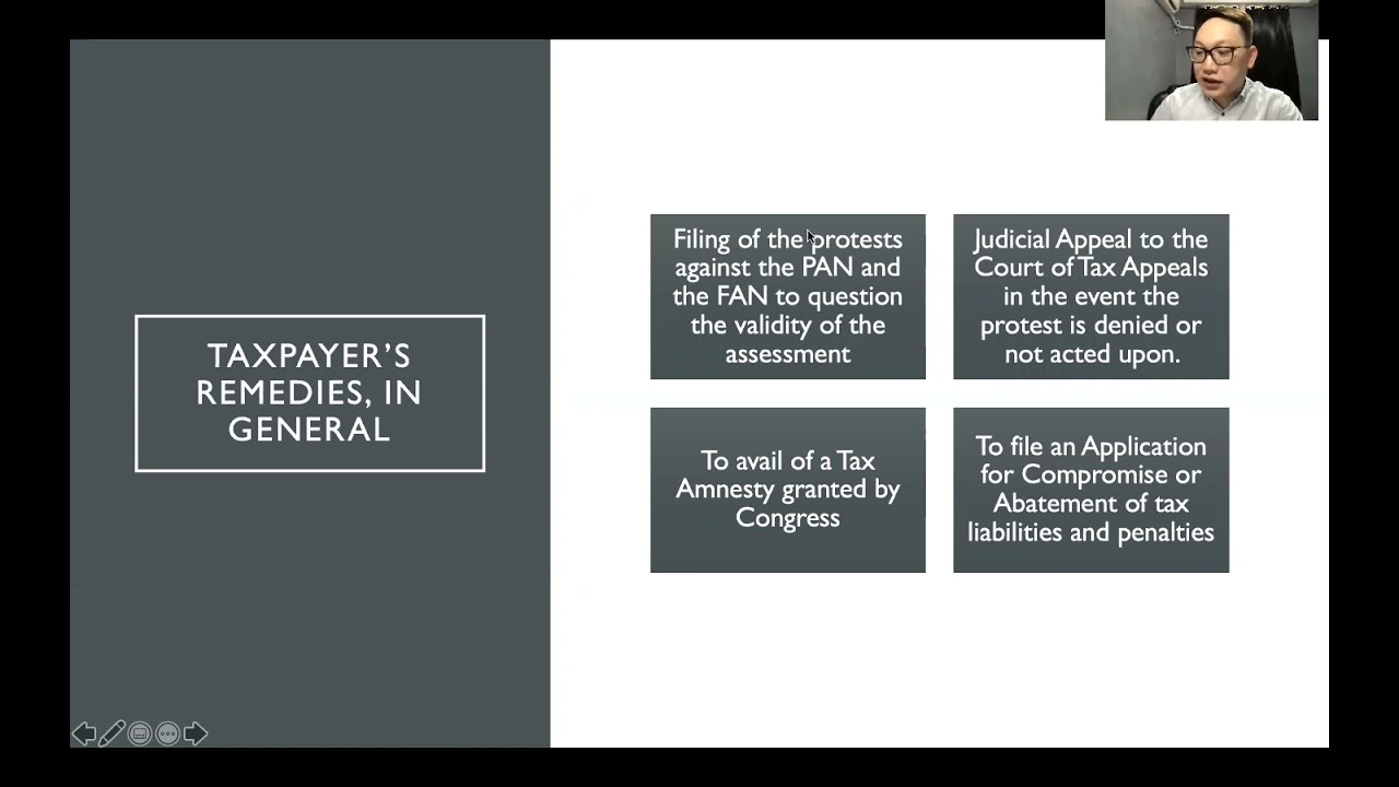 TAX AMNESTY, COMPROMISE AND ABATEMENT
