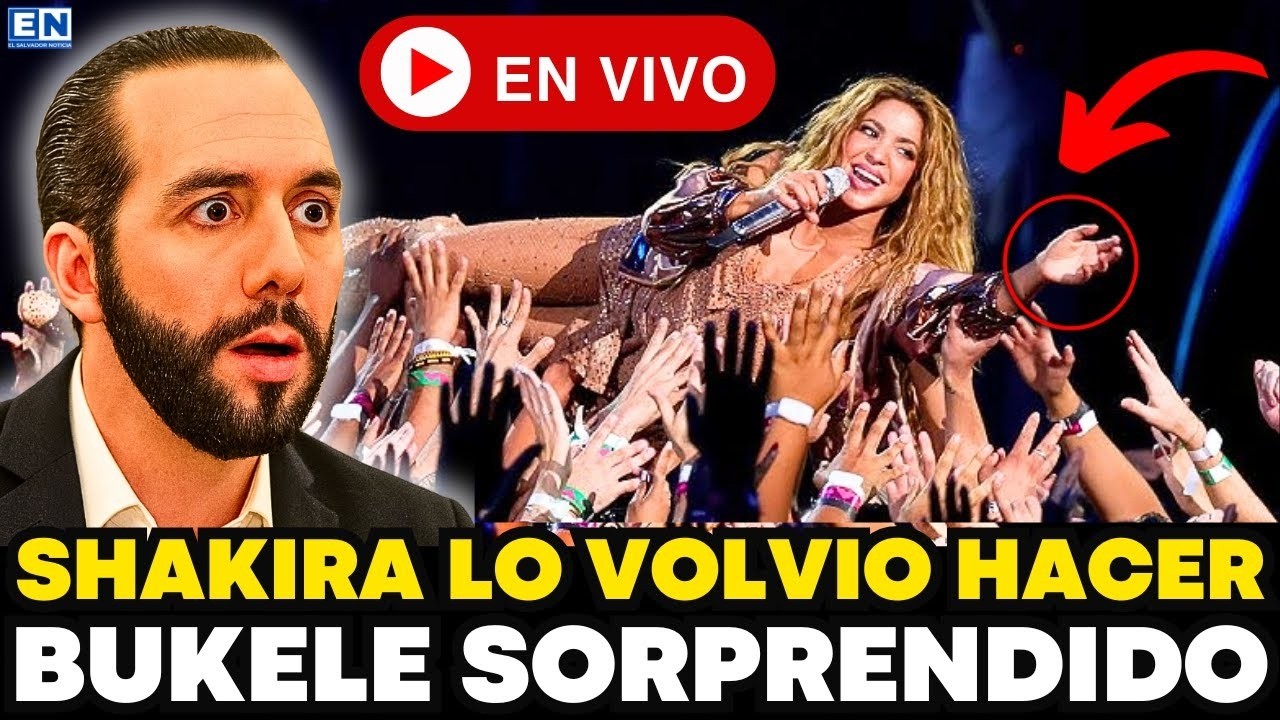 🚨 EN VIVO: NOTICIERO EL SALVADOR – EDICIÓN MEDIODIA 12 FEBRERO 2026 SHAKIRA LLENA CONCIERTO