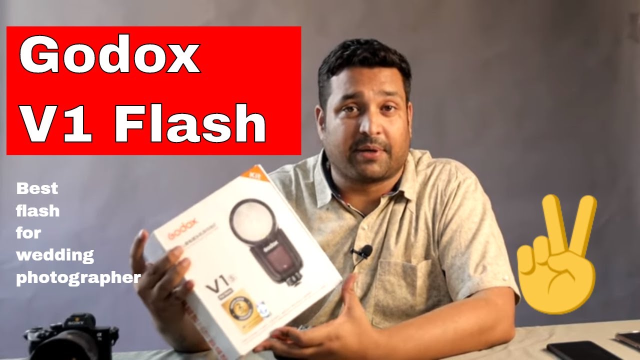 Godox V1 New Round Head Flash