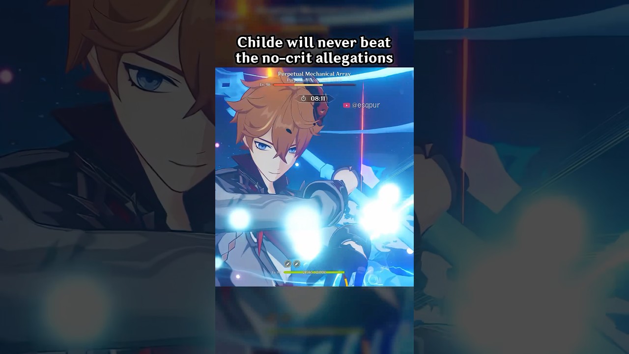 Childe Will Never Beat the No-crit Allegations