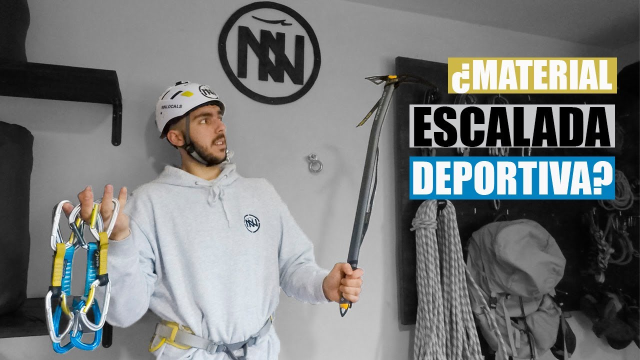 #2 MATERIAL para la ESCALADA DEPORTIVA