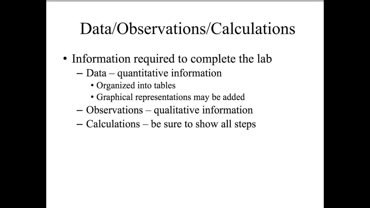 How to set-up your Lab Notebook