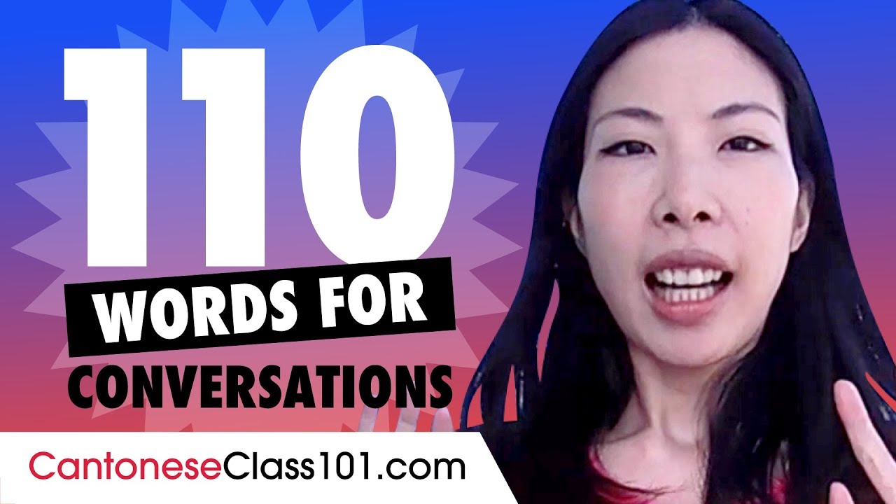 110 Cantonese Words For Daily Life Conversations