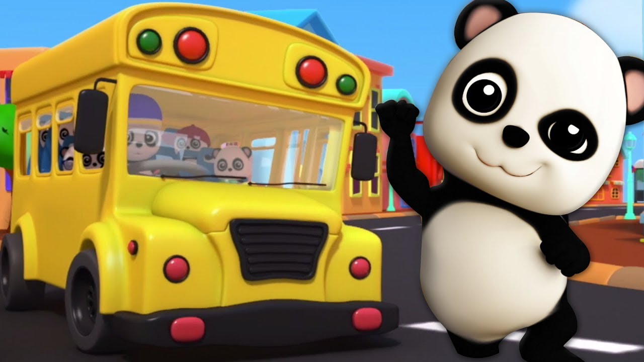 ล้อบนรถบัส | บ๊องในภาษาไทย | รถประจำทางสำหรับเด็ก | Kids Rhymes | Baby Bao Panda | Wheels On the Bus