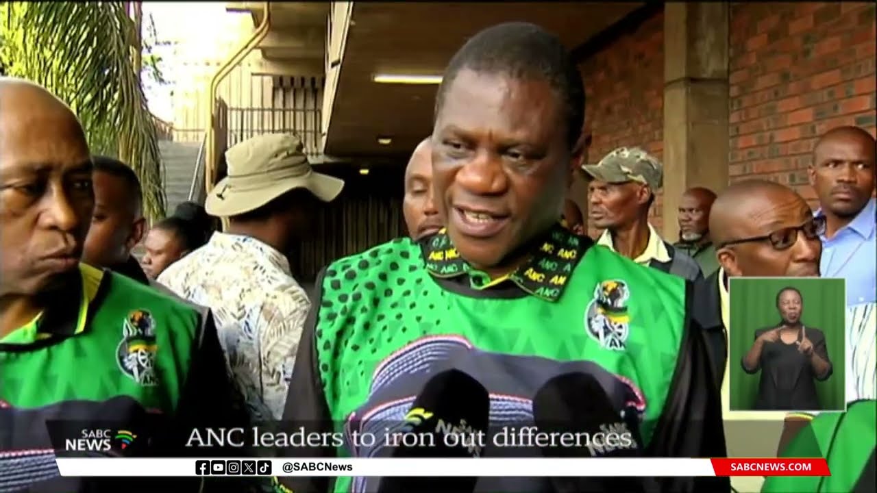 ANC leaders to iron out differences