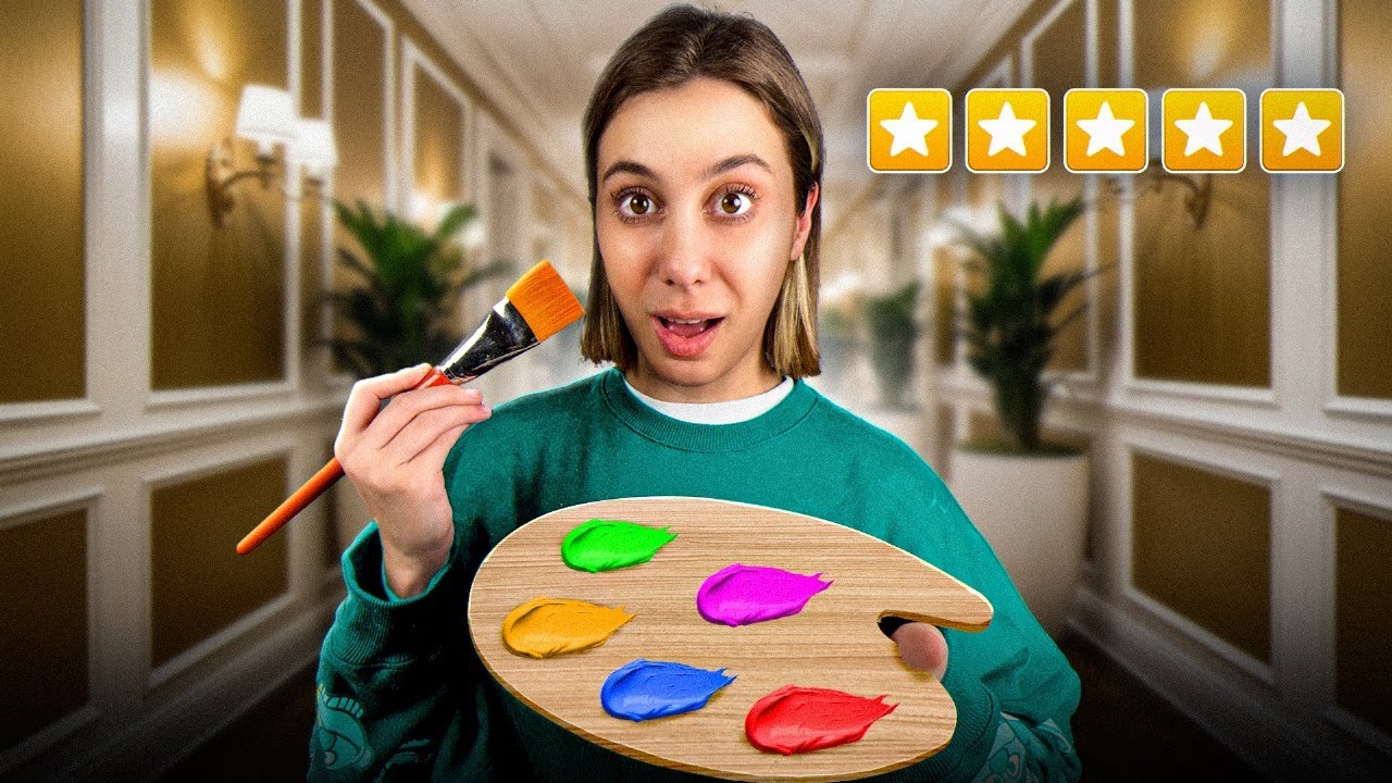 24 Horas Pintando en un Hotel 5 estrellas 🎨