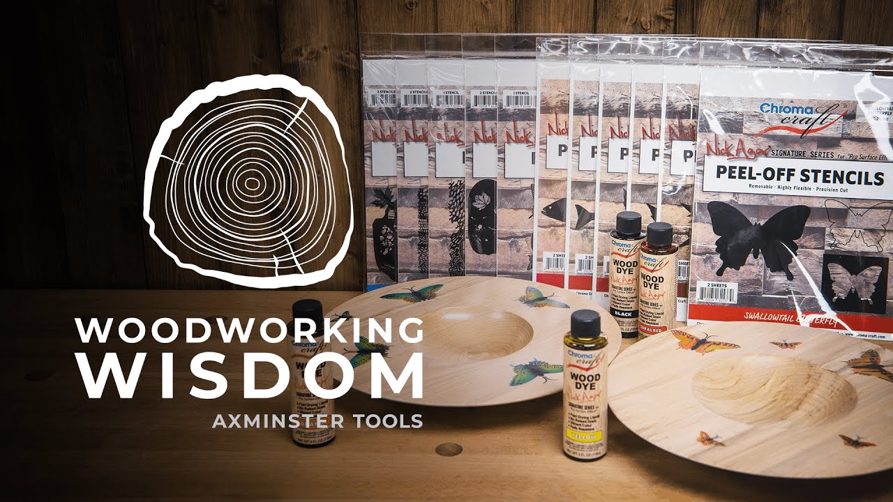 Chroma Craft Stencils with Nick Agar and Colwin Way - Woodworking Wisdom