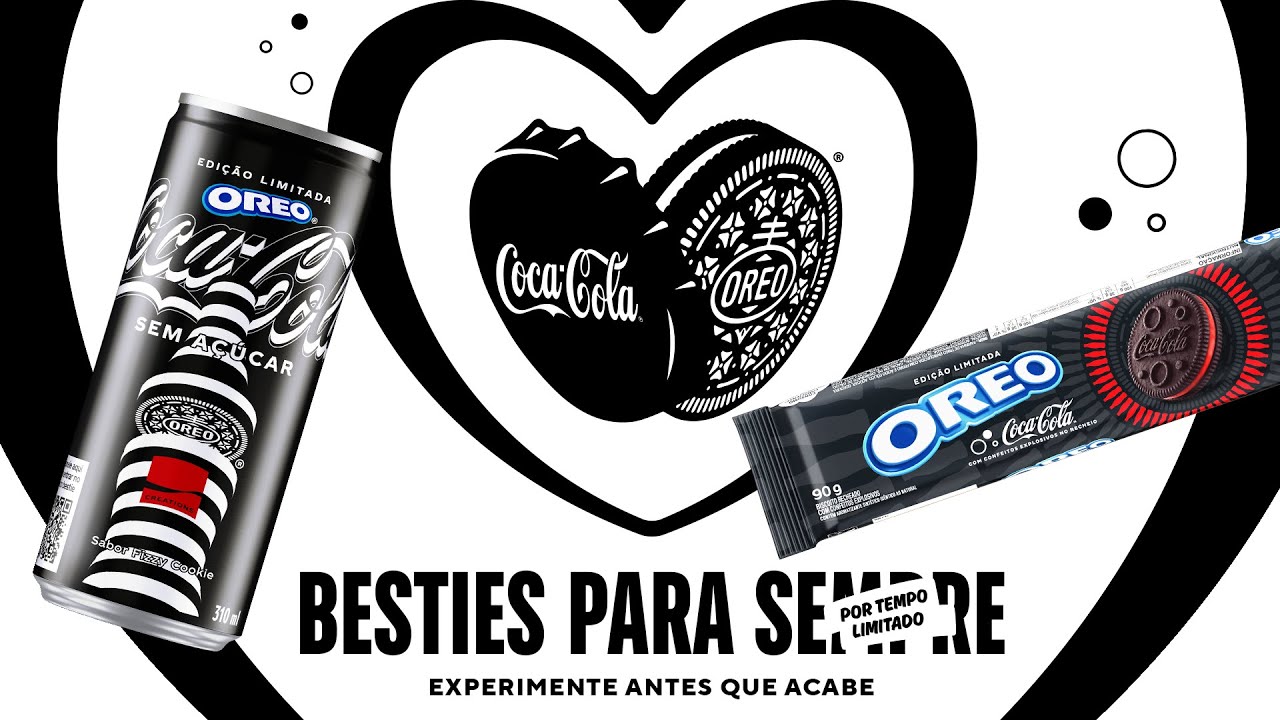 Oreo Coca-Cola: uma explos&atilde;o de sabor como voc&ecirc; nunca viu antes! #ModoBesties