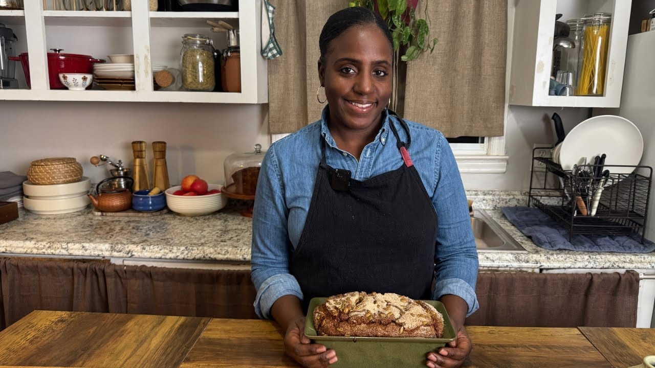 Making Butternut Squash Loaf at Home