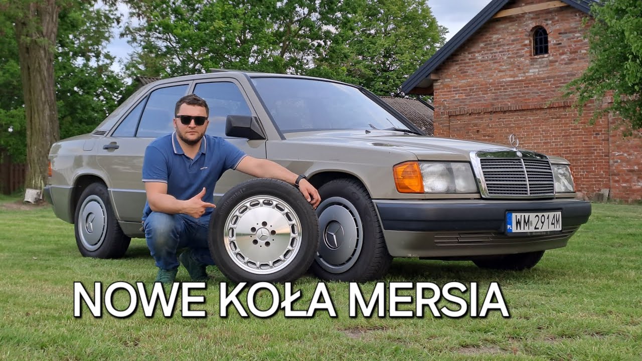 Mercedes 190 BABY BENZ - zmiana felg na plus?