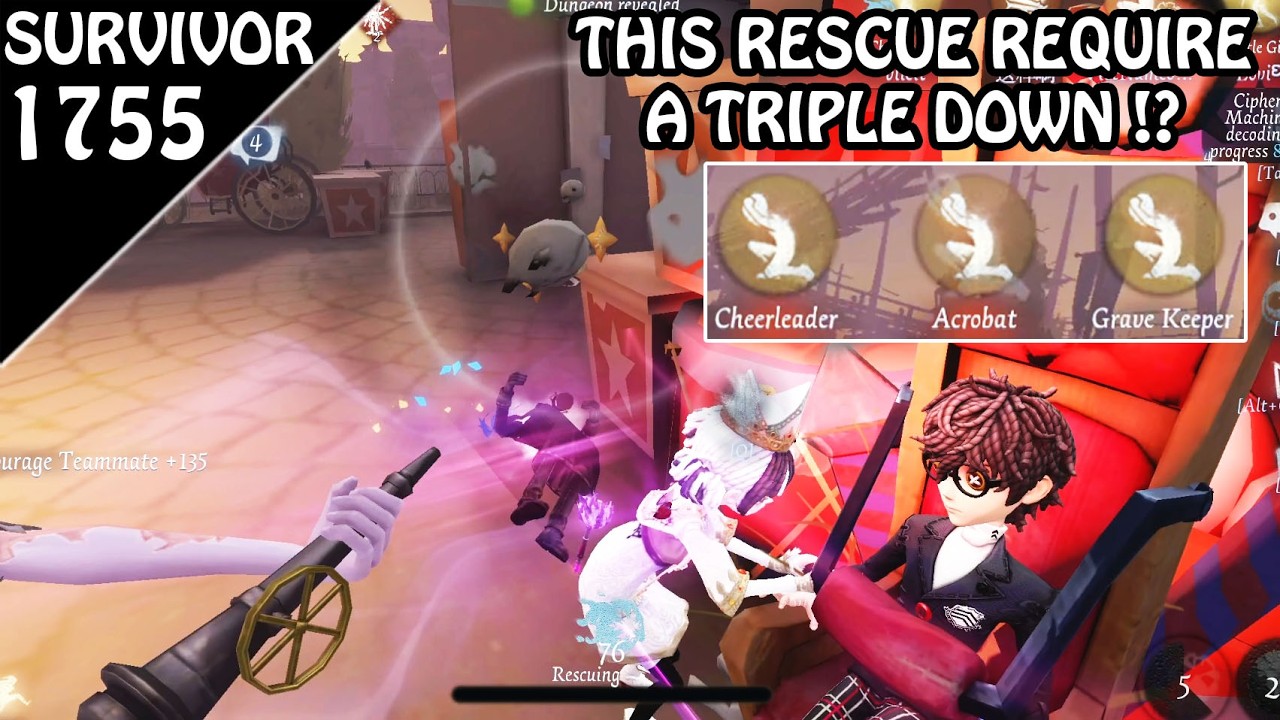This is The Hardest moment for Rescuer ever - #identityv