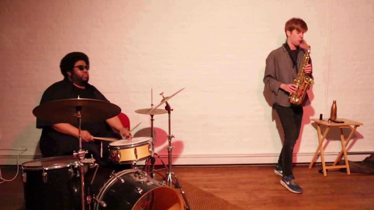 Tyshawn Sorey & Chris Pitsiokos - at De Construkt, Brooklyn - Mar 31 2019