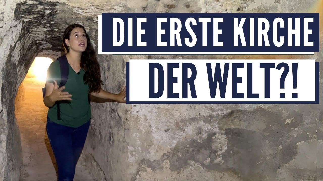 ERSTE KIRCHE DER WELT GEFUNDEN? *EXKLUSIV* in Israel mit Aline