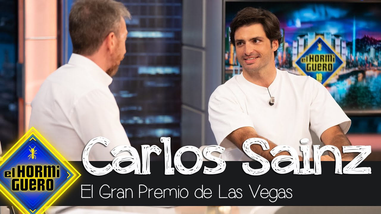 El episodio que aún pone nervioso a Carlos Sainz - El Hormiguero