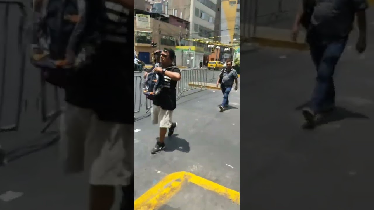 Visitando Gamarra día  de semana