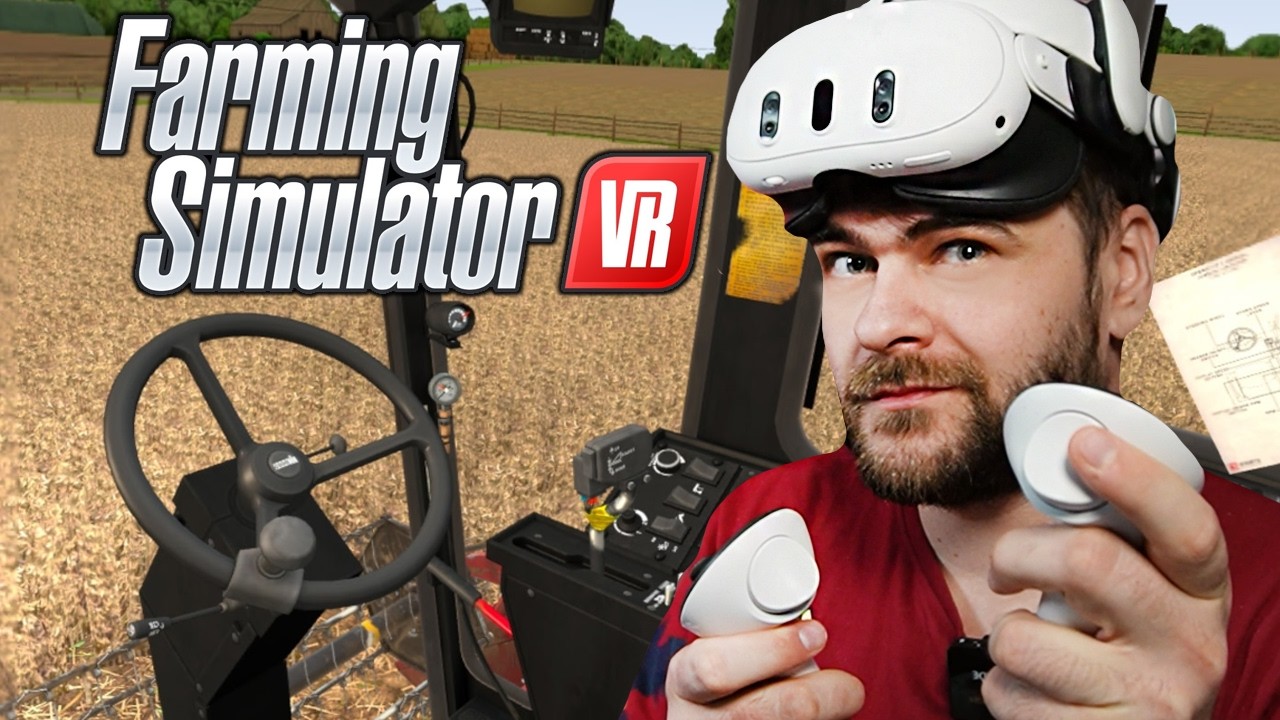 NOWY Symulator Farmy ale na goglach VR - Farming Simulator VR