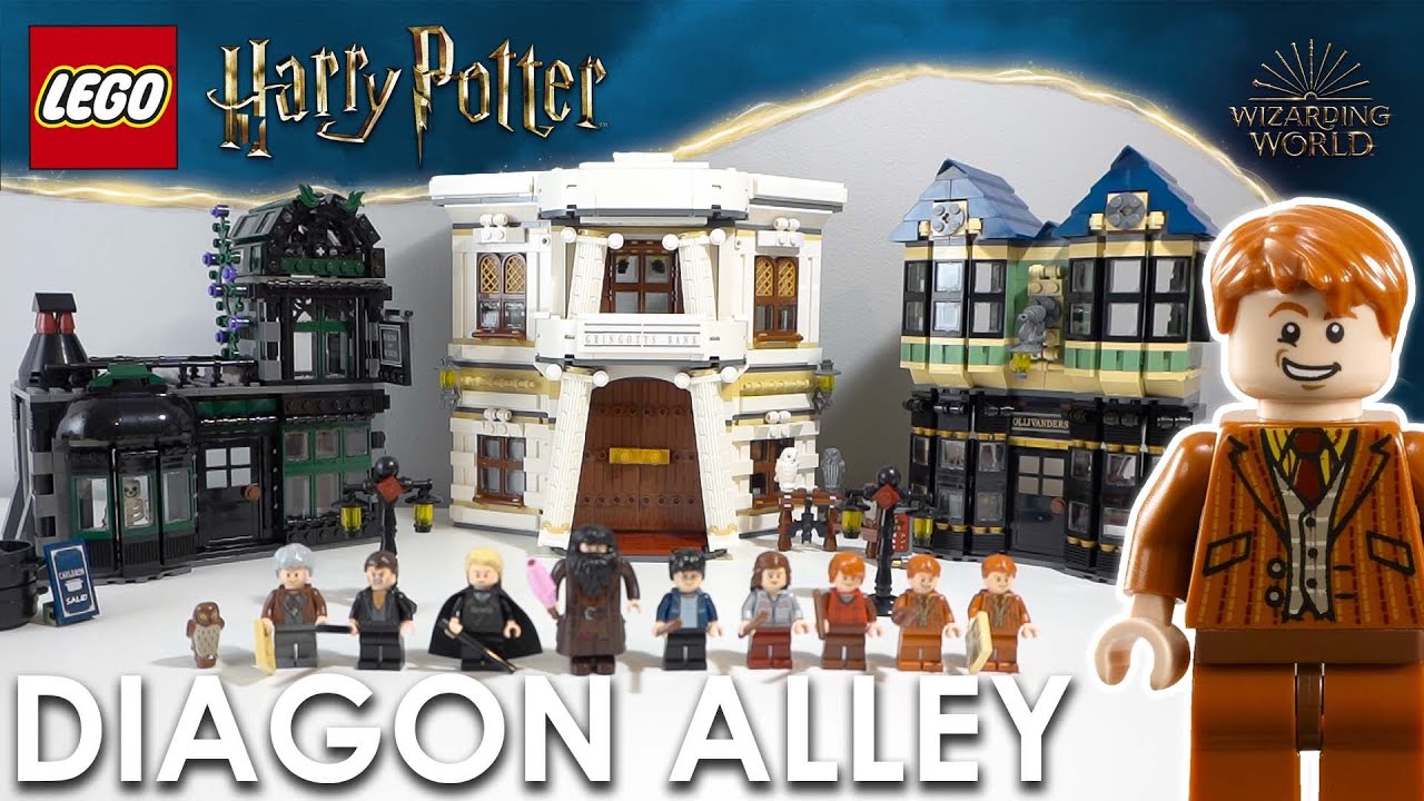 Обзор LEGO Harry Potter 2011 Косой переулок (10217)