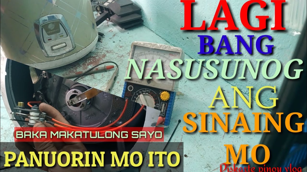 BAKIT NASUSUNOG ANG SINAING SA RICE COOKER? PANUORIN MO ITO