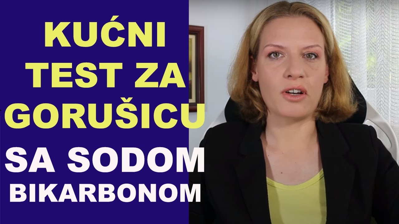 KUĆNI TEST za GORUŠICU sa sodom bikarbonom /#2/ dr Bojana Mandić