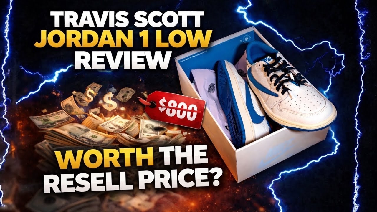 Обзор кроссовок Travis Scott Jordan 1 Low – стоят ли они своей цены на вторичном рынке?