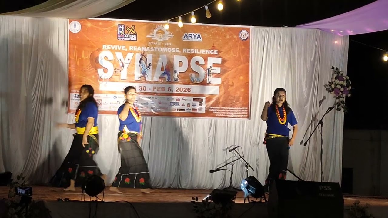 Fiery Trio Dance Performance 🔥 | Synapse 2026 | BPKIHS Dharan