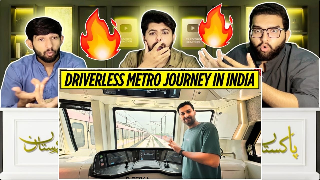 Reaction On India's Driverless Metro Journey | Pakistani Reaction 🇵🇰❤️🇮🇳