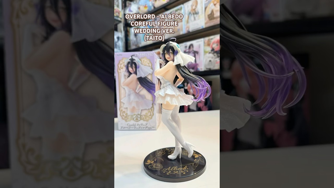 Unboxing - OVERLORD - ALBEDO COREFUL FIGURE WEDDING VER. (TAITO)  #figure #unboxing #albedooverlord