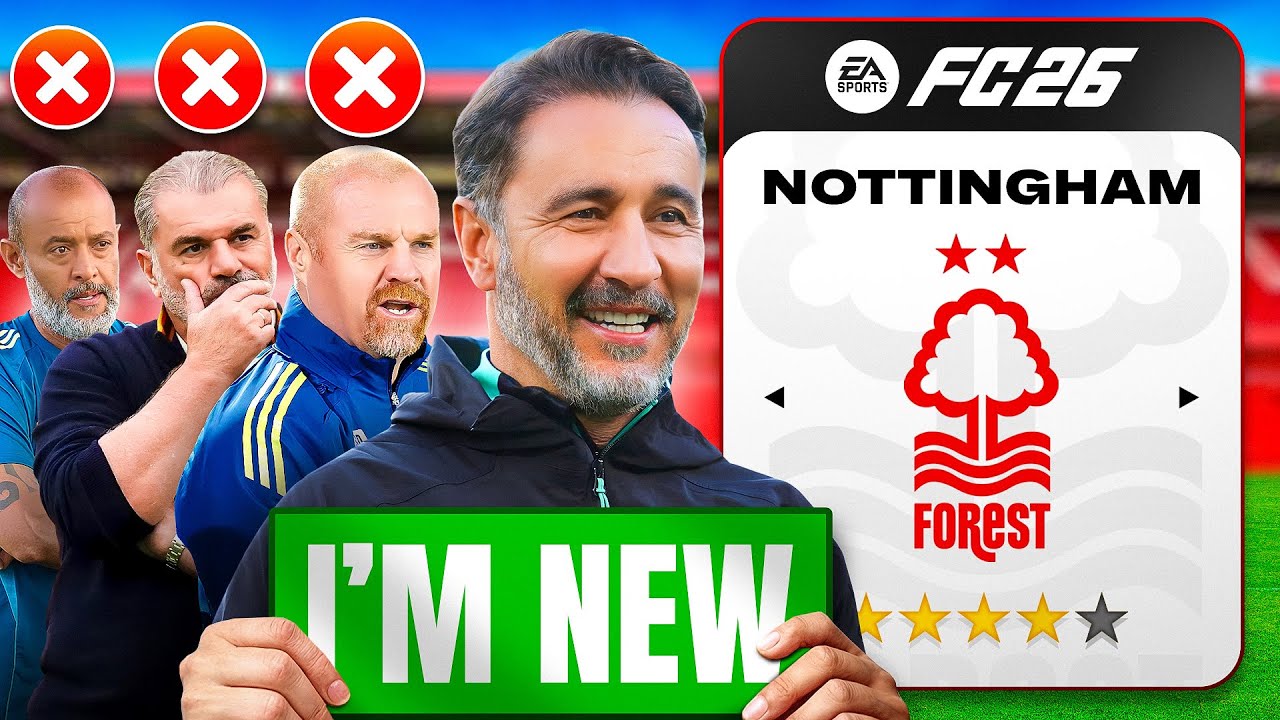 I Rebuild NOTTINGHAM FOREST As Sean Dyche Is FIRED!