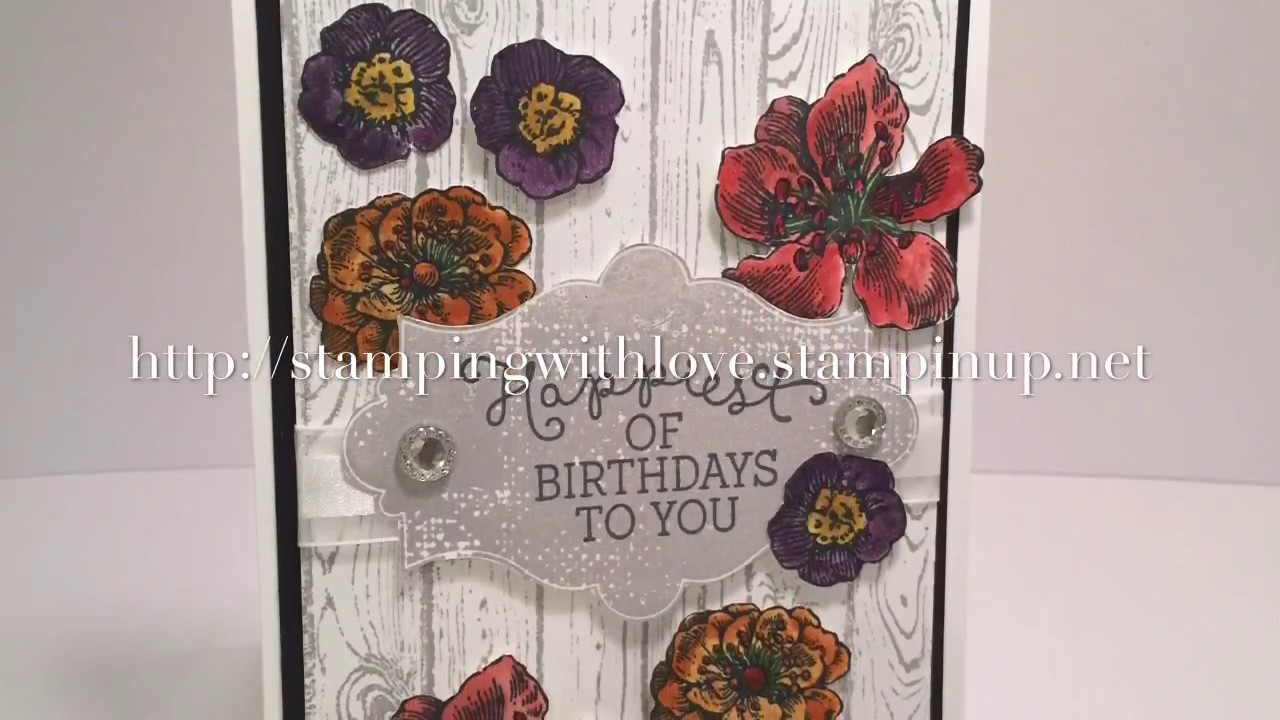 Everything Eleanor with Hardwood Background - Stampin' Up! Independent Demonstrator