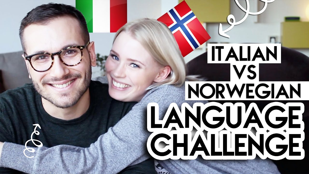 LANGUAGE CHALLENGE &bull; Italian VS Norwegian