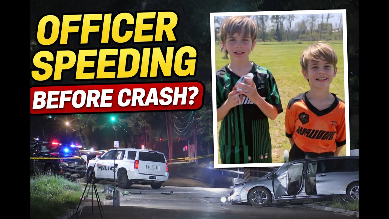 Police Say Speeding Officer Without Sirens Killed Two Young Siblings