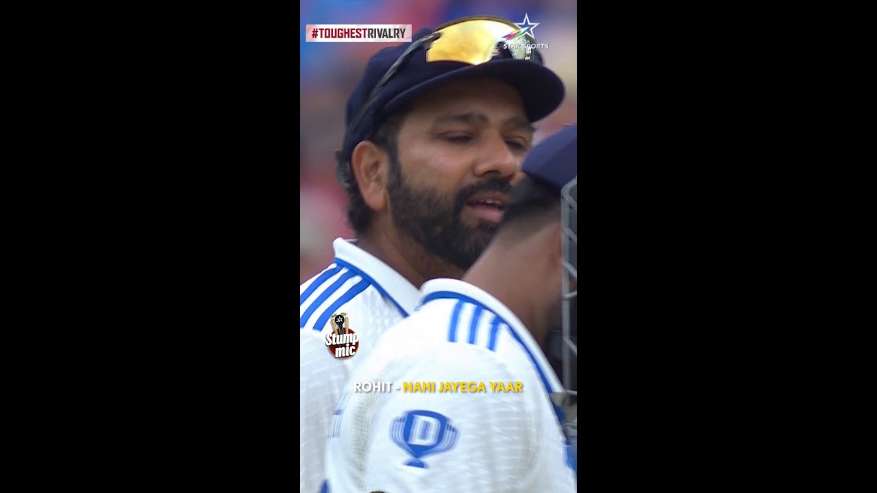 #RohitSharma&rsquo;s stump mic moment will leave you in splits | #AUSvINDOnStar