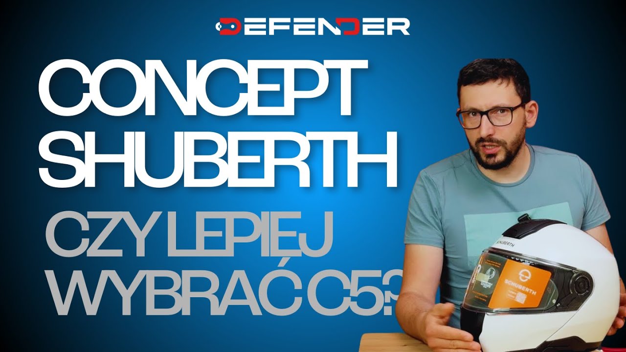 4 różnice, które mają znaczenie | Schuberth CONCEPT czy C5?