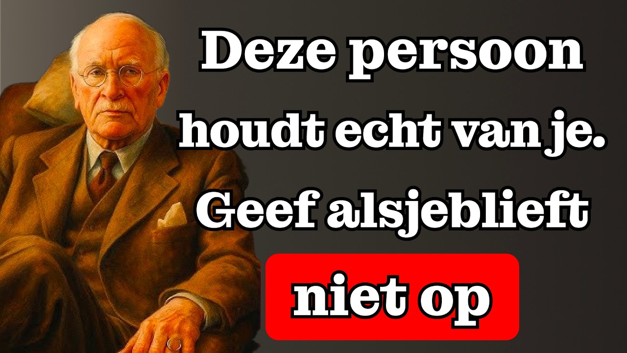 Deze persoon houdt echt van je. Geef alsjeblieft niet op | Carl Jung