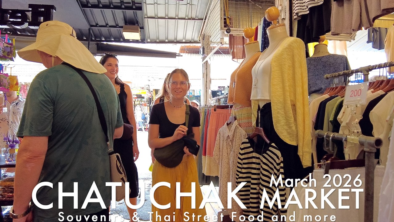 Chatuchak Market in March 2026 | Early Morning and Evening Are Best!